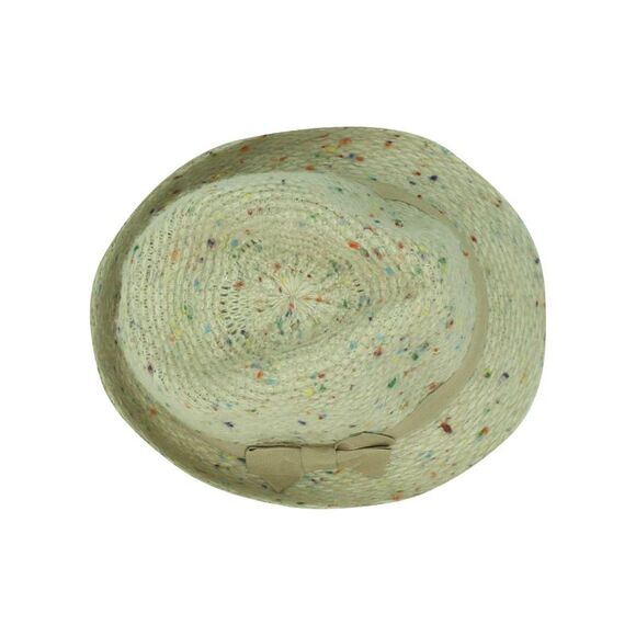 Multicolor Fleck Warm Knit Fedora Trilby Hat - Picture 8 of 8